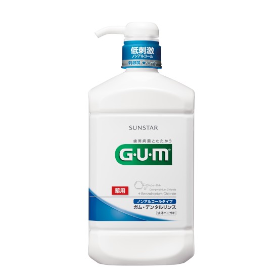 GUM DENTAL RINSE WN 960ml (Alcohol Free)